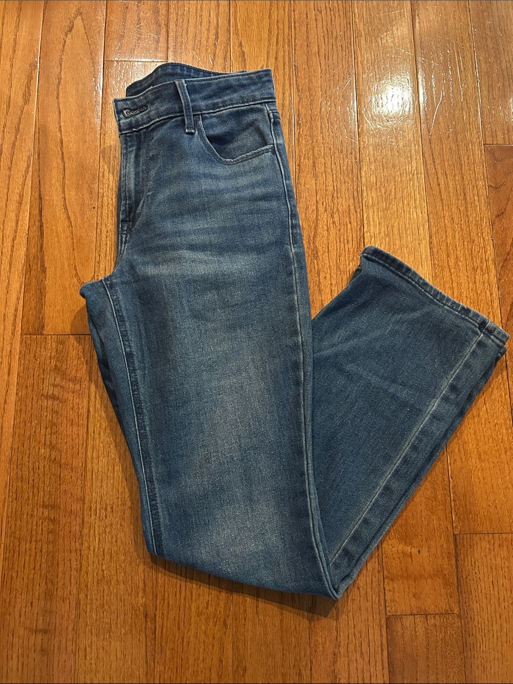 Old Navy Mid-Rise Wow Boot-Cut Jeans - Dark Blue Wash